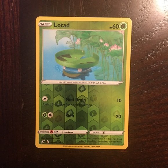 lotad pokemon card value Sword & Shield Evolving Skies main image 1